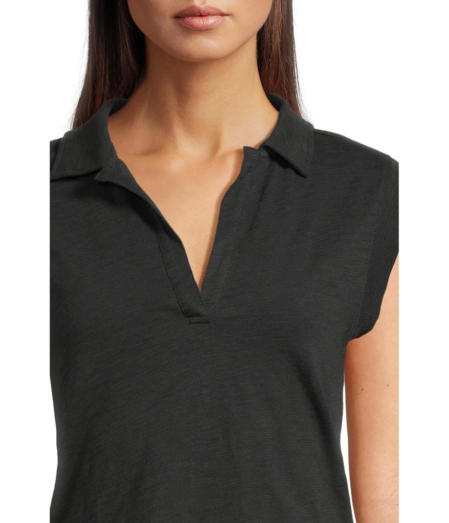 Lilla P Cap Sleeve Polo 4