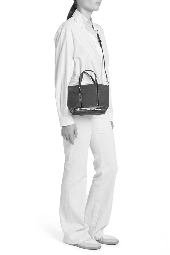 VANESSA BRUNO Linen XS cabas tote 6