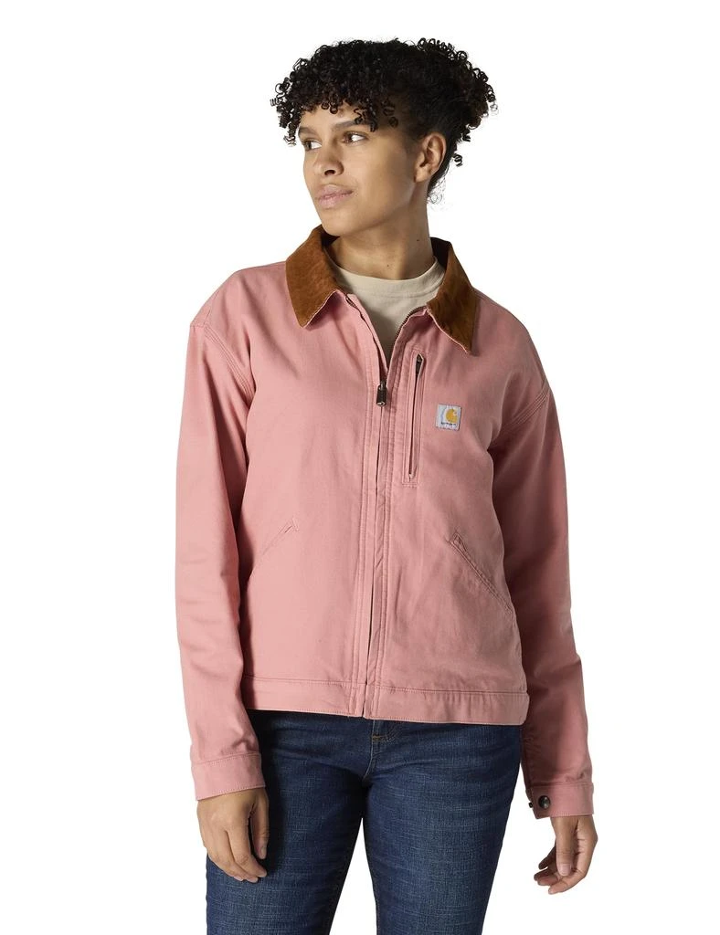 Carhartt Carhartt womens Rugged Flex Loose Fit Canvas Detroit Jacket 1