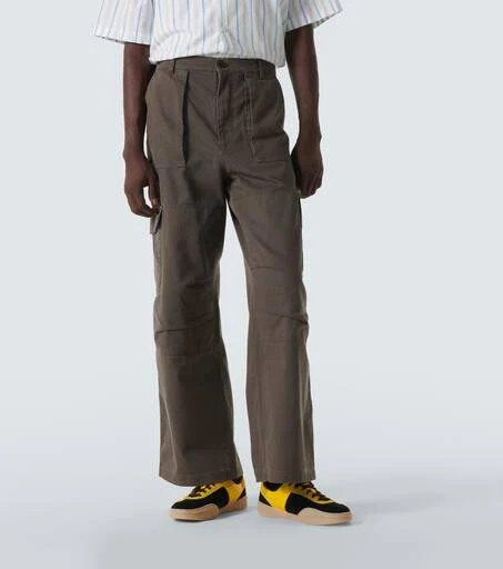 Acne Studios Cotton-blend twill cargo pants 3