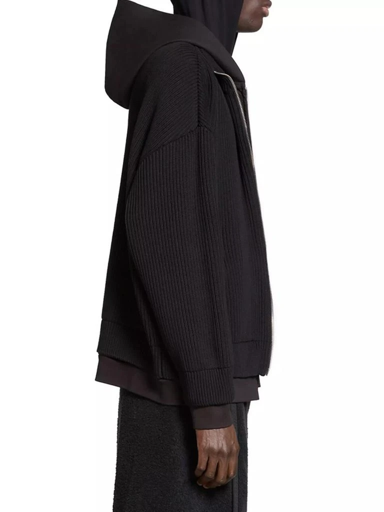 Balenciaga Unity Sports Icon Layered Zip-Up Hoodie Oversized 5