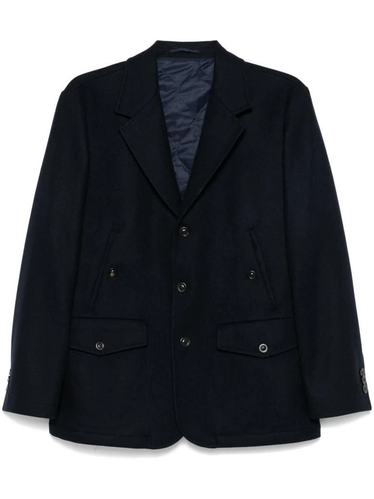 BOGLIOLI Boglioli Wool And Cashmere Single-Breasted Jacket 1