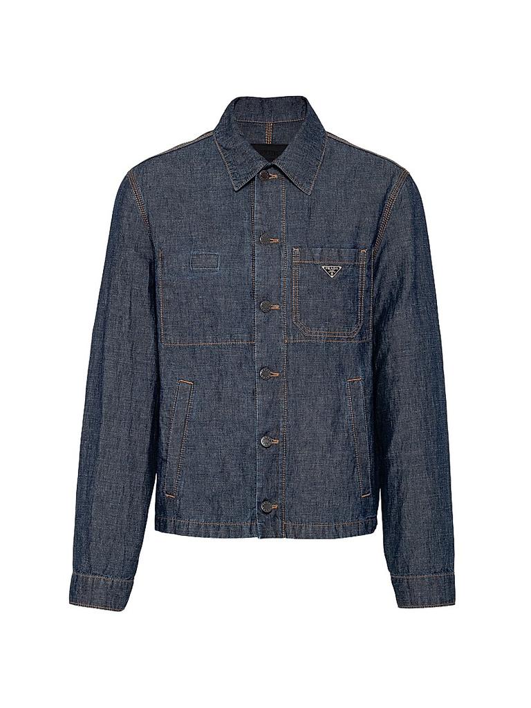 Prada Old Denim Zipper Jacket - Jackets - Compare Prices