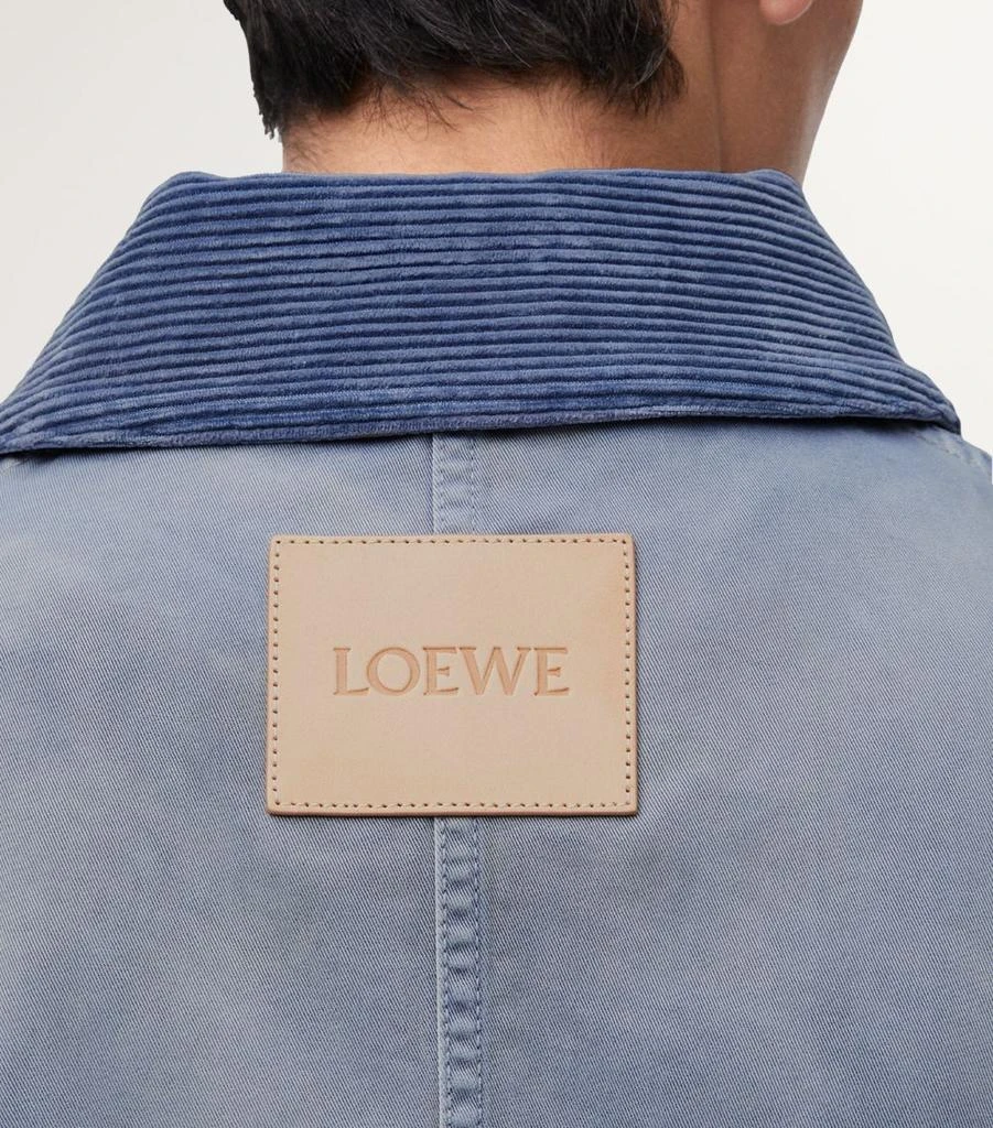 Loewe Cotton-Blend Workwear Jacket 4