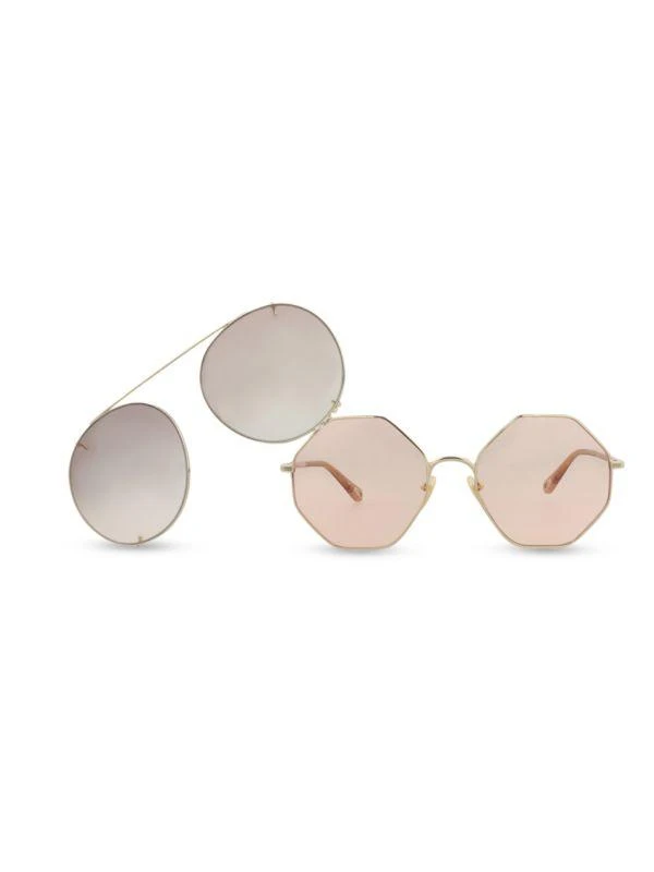 Chloé 57MM Round Sunglasses 6