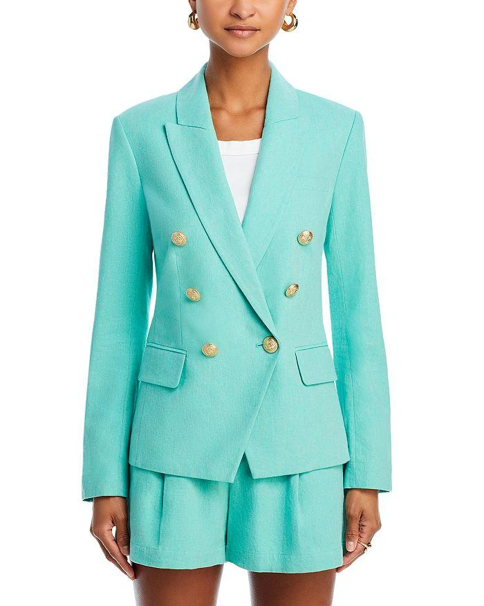 L'Agence Kenzie Double Breasted Blazer 7