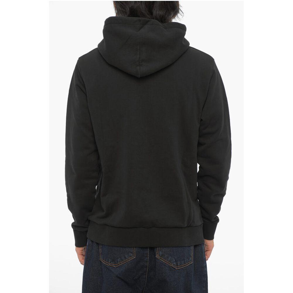 Marcelo Burlon Cotton ECLIPSE Hoodie With Patch Men's Pocket