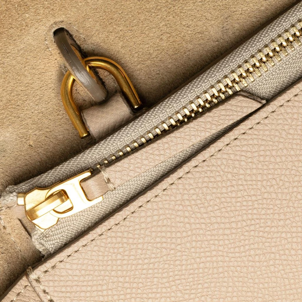 Celine Celine Light Taupe Grained Calfskin Micro Belt Bag  7