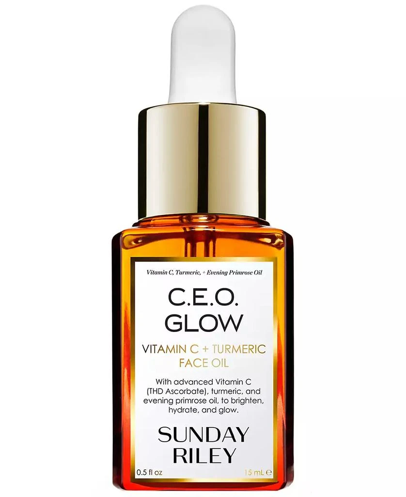 Sunday Riley C.E.O. Glow Vitamin C + Turmeric Face Oil, 0.5oz. 1