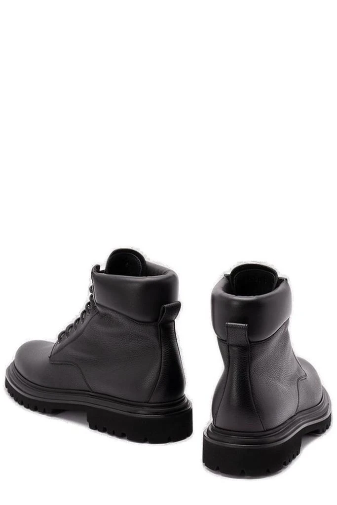 Dolce 
Gabbana Dolce 
Gabbana Logo Debossed Ankle Boots 3