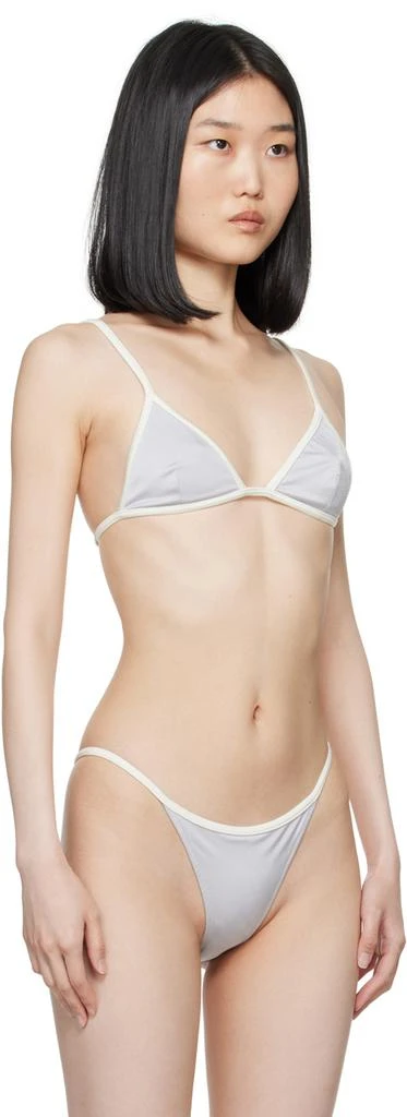 Paloma Wool Gray Leiti Bikini Top 2