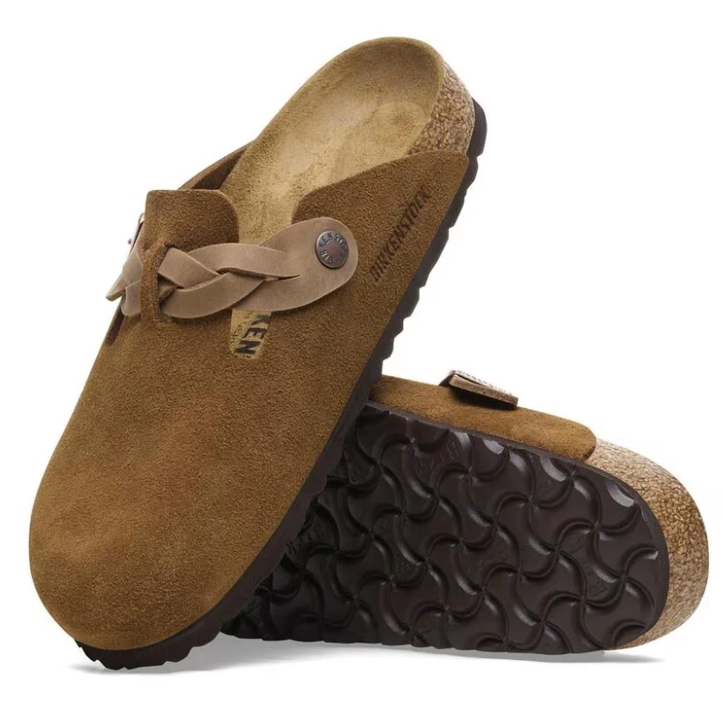 Birkenstock Birkenstock - Women's Boston Suede Braided Clogs