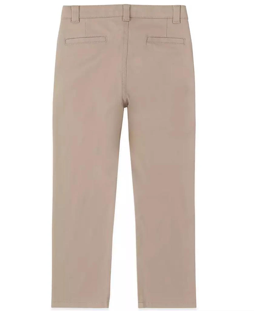 Nautica Little Boys Uniform Stretch Twill Pant with Reinforced Knees 2