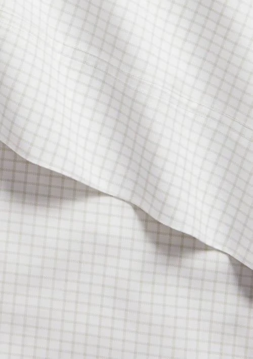 Ralph Lauren Ralph Lauren Sloane Cotton Percale Checked Sheet Set 3