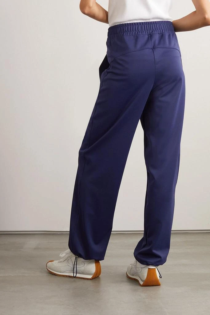JW Anderson + Run Hany embroidered stretch-jersey straight-leg track pants 4