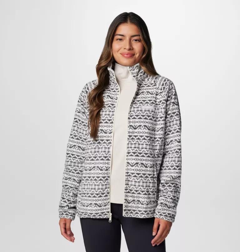 Columbia Columbia Women's Benton Springs  Printed Full Zip Fleece Jacket-