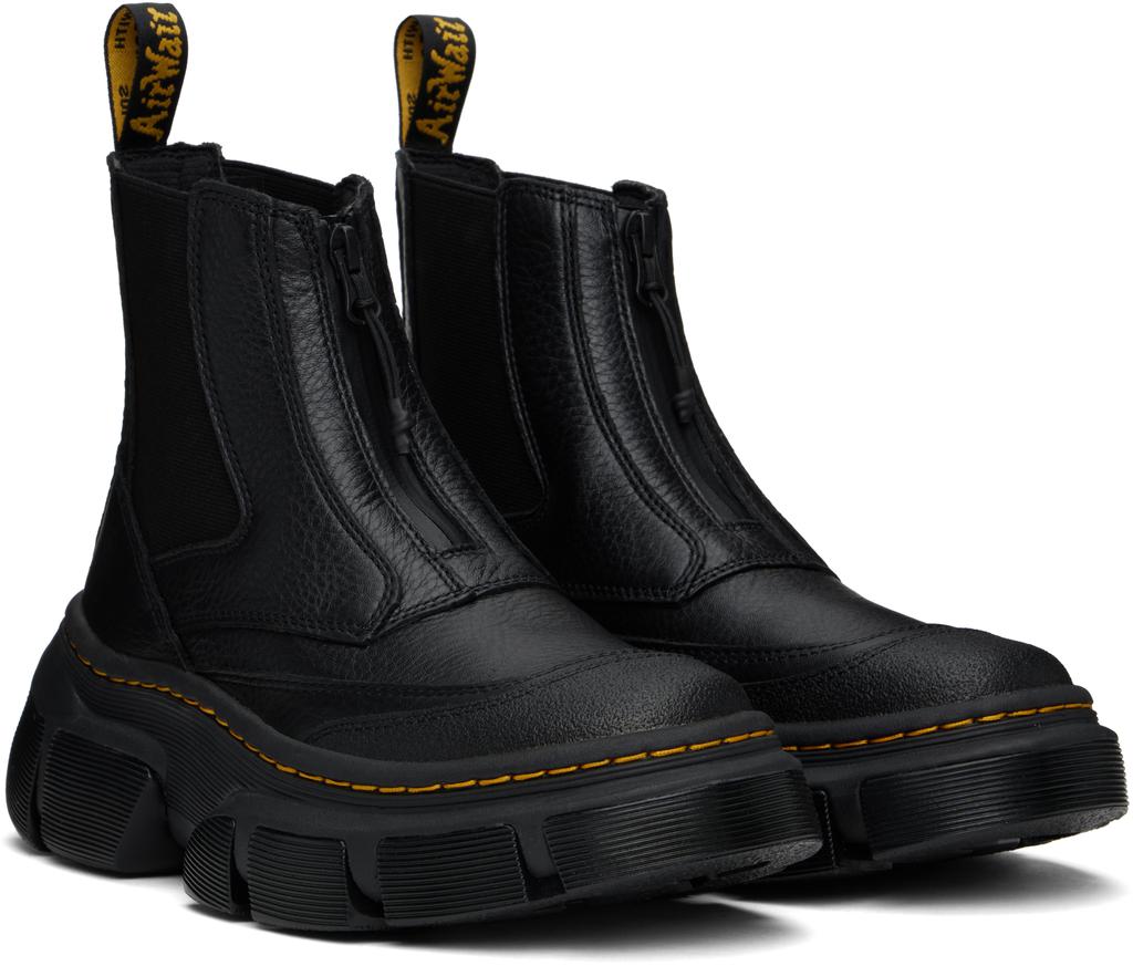 Shop Black DMXL Zip Chelsea Boots on Sale at BeyondStyle – Get 33