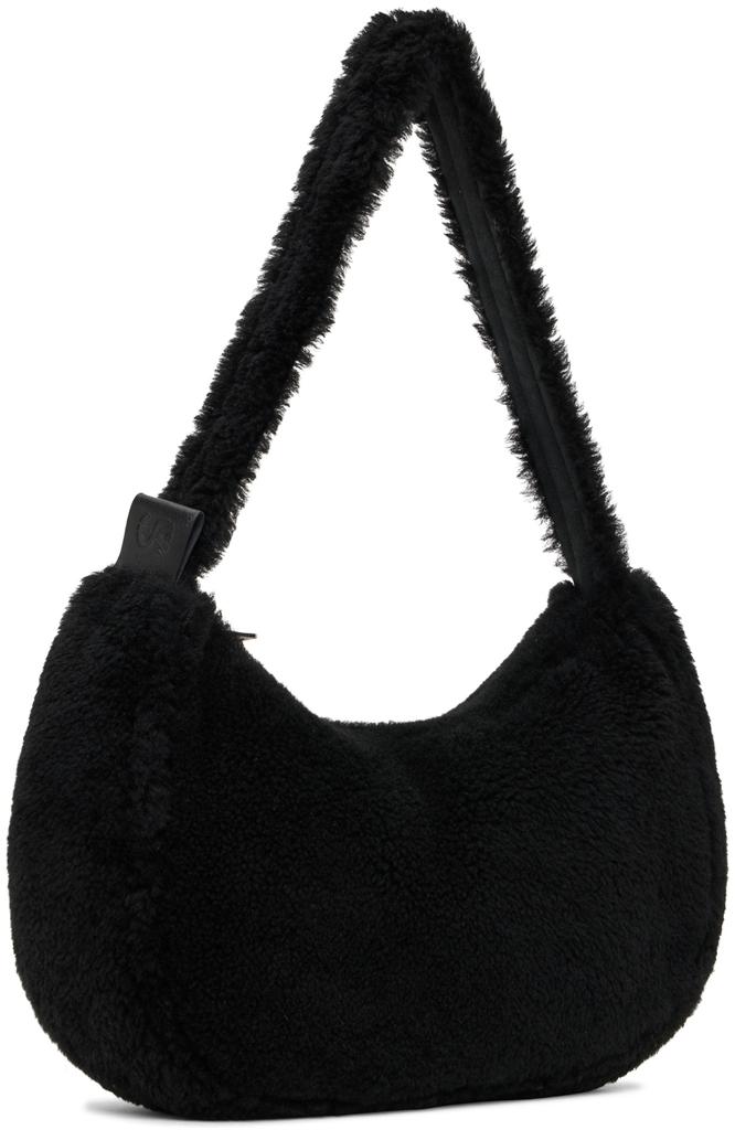 Yves Salomon Black Fur Shoulder Bag