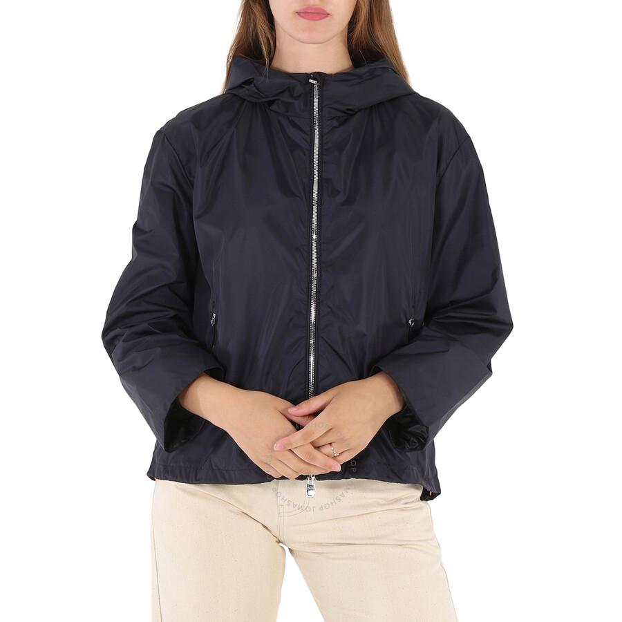 Save The Duck Ladies Black Hope Hooded Windbreaker Jacket