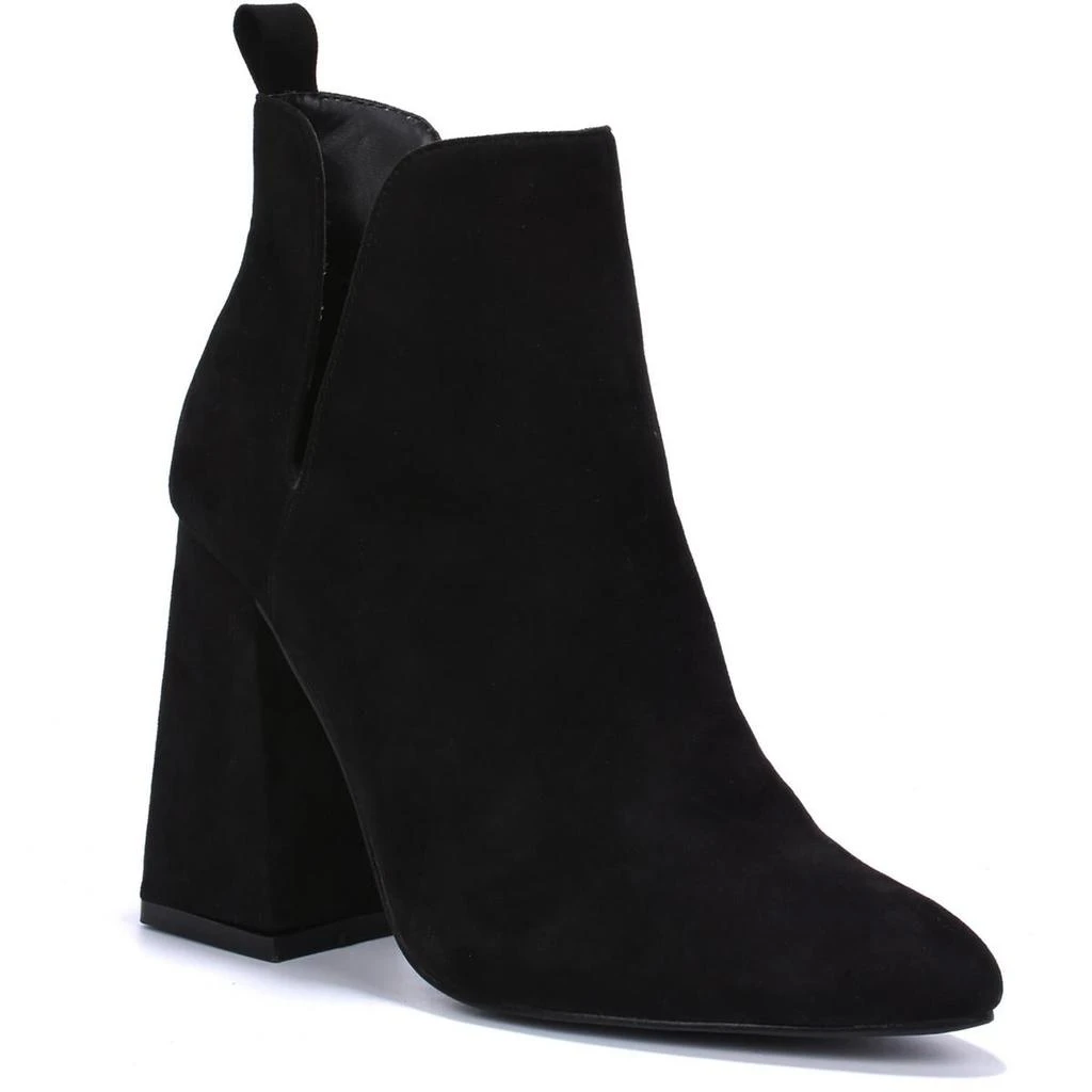 Cape Robbin Blythe Womens Pointed Toe Pull On Ankle Boots 1