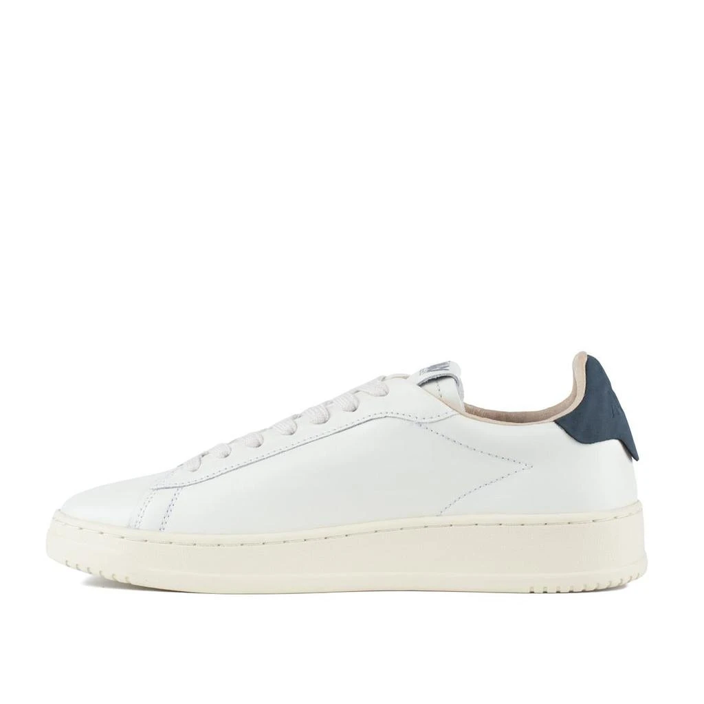 Autry Autry Dallas Low White Leather And Space Sneakers 2
