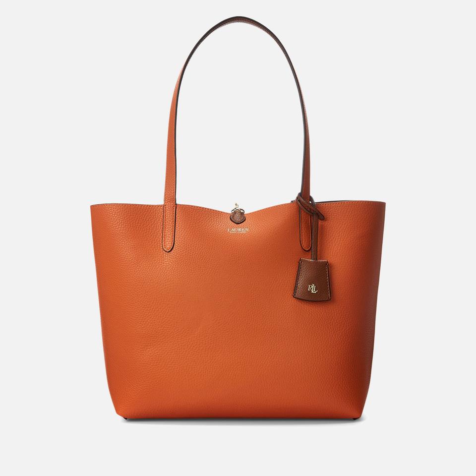Ralph Lauren Lauren Ralph Lauren Pebble-Grain Faux Leather Reversible Tote Bag