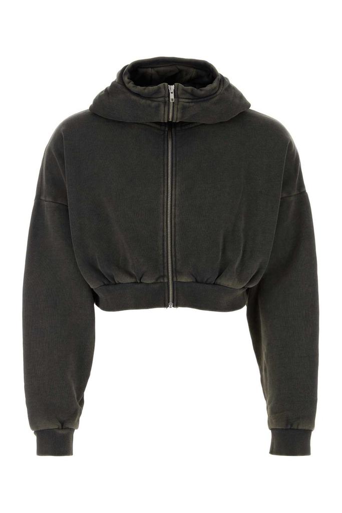 Entire Studios Entire Studios Long Sleeved Cropped Zipped Hoodie