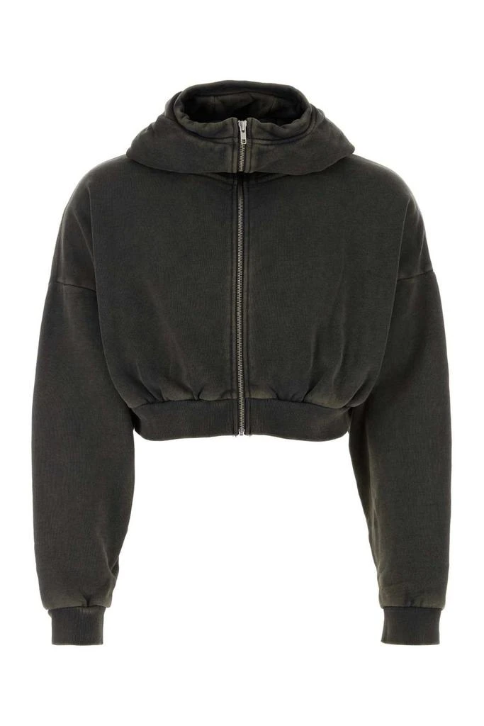 Entire Studios Entire Studios Long Sleeved Cropped Zipped Hoodie 1