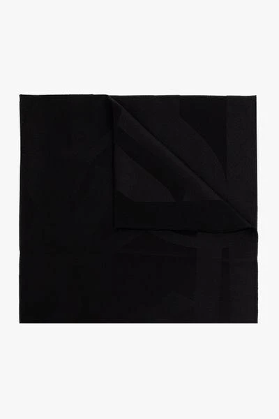 Yves Saint Laurent JACQUARD-LOGO SCARF 1