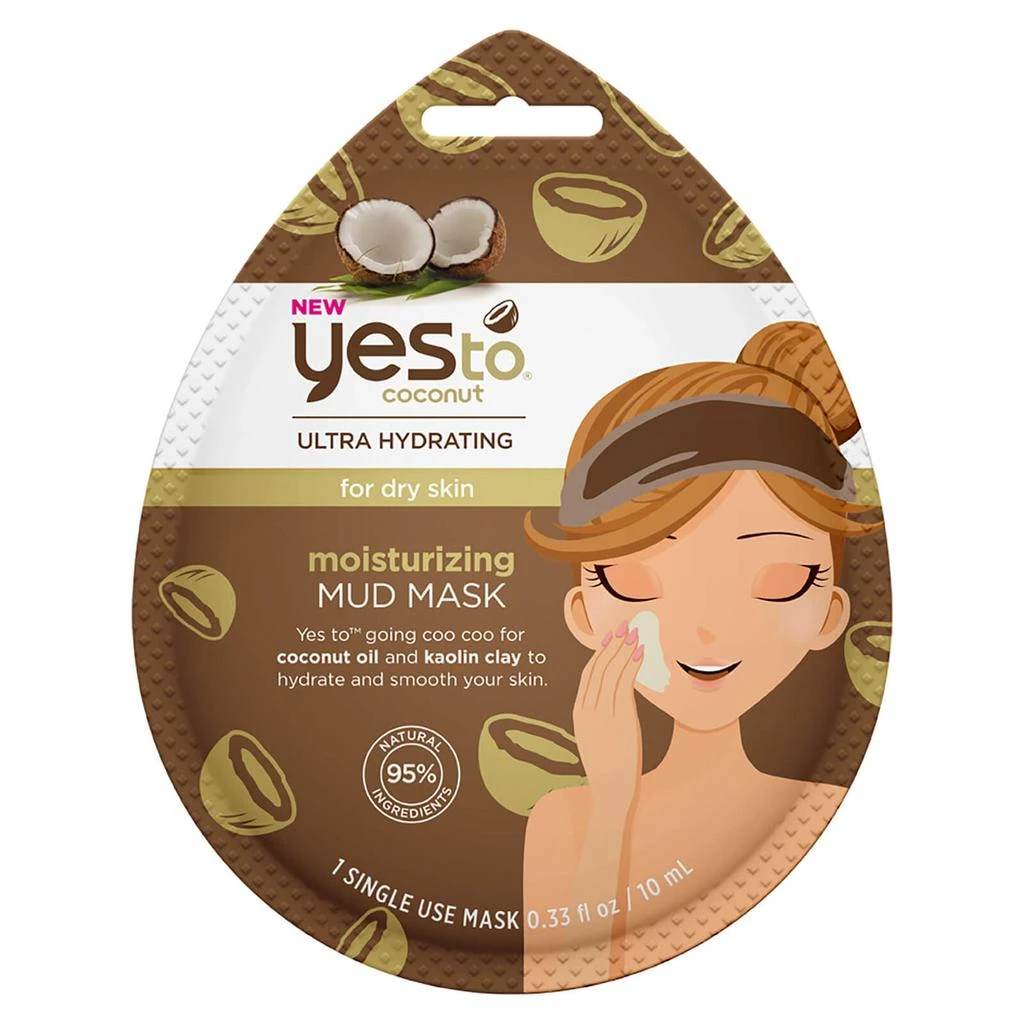 yes to yes to Coconuts Moisturizing Mud Mask 10ml 1