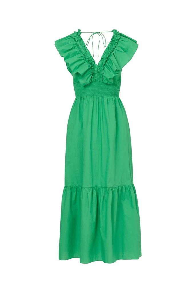 Shop Ruffle front maxi dress on Sale at BeyondStyle – Get 50% Off