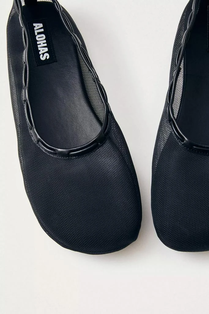 ALOHAS ALOHAS Gill Mesh Leather Ballet Flat 3
