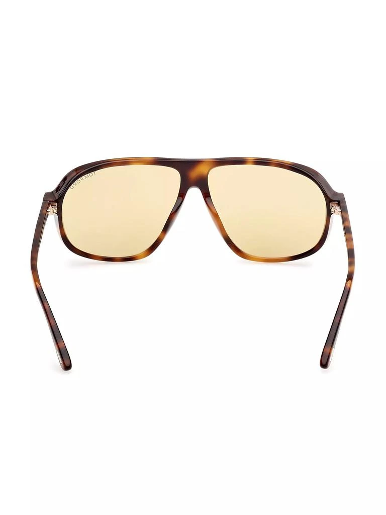 Tom Ford Guillaume 61MM Aviator Sunglasses 5