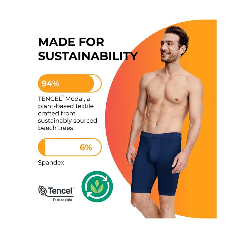 Jockey Active Ultra Soft Modal 6" Boxer Brief 5