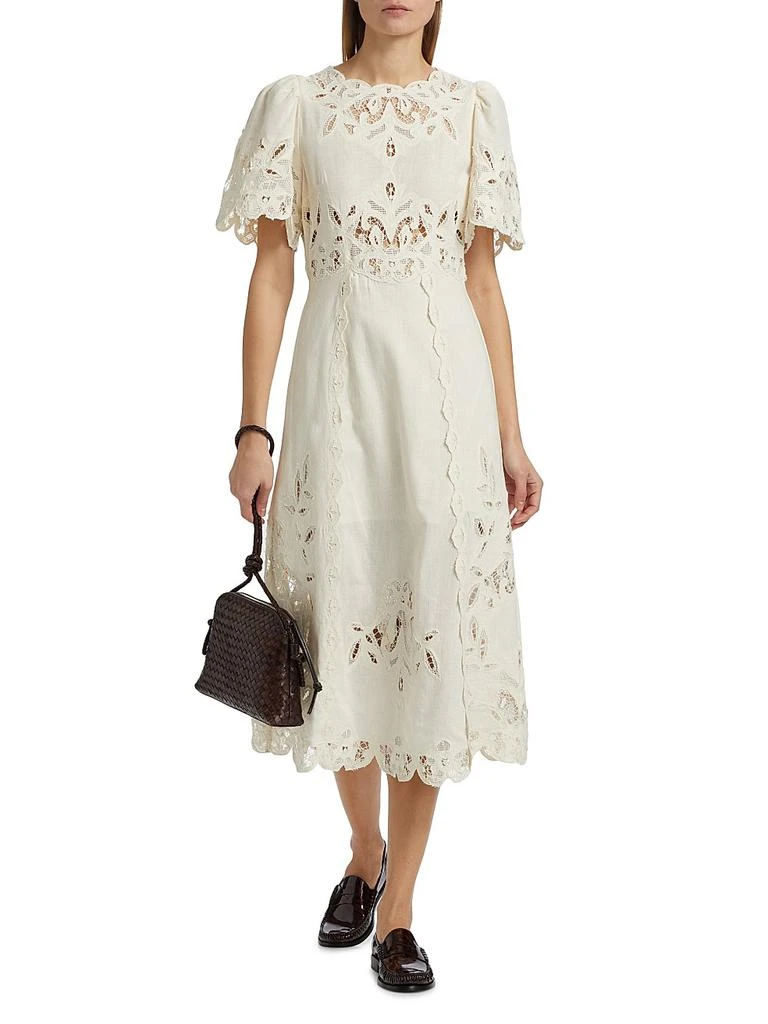 knee length dresses for ladies Age of Love Gianna AL-235 Vintage Style Party Dress in Sunrise by Nataya –  WardrobeShop main image 1