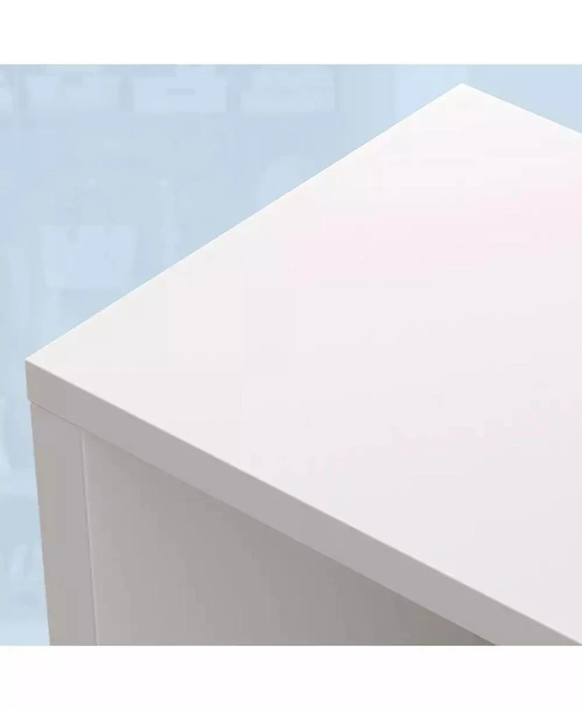 gaomon Hall Tree with Bench and Shoe Storage, 3-in-1 Farmhouse Entryway Bench with Coat Rack, 4 Hooks, 4 Shoe Cubbies 
3 Open Compartments 5