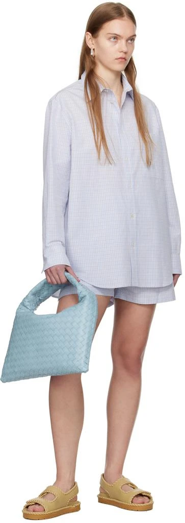 Bottega Veneta Silver Small Fin Earrings 4