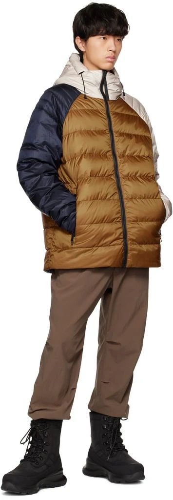 Canada Goose Tan & Navy Legacy Reversible Down Jacket 6