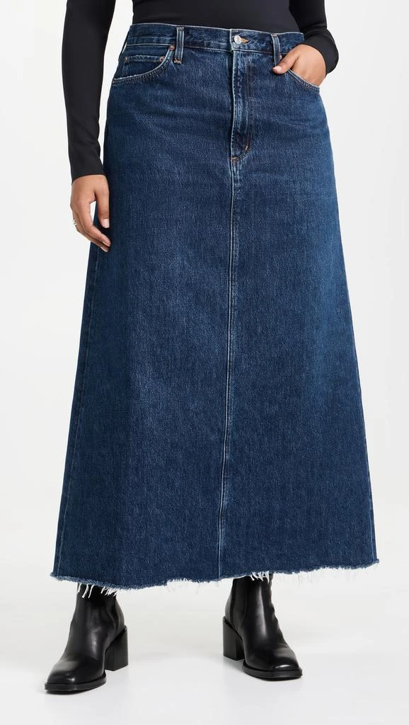 AGOLDE Hilla Denim Skirt 8