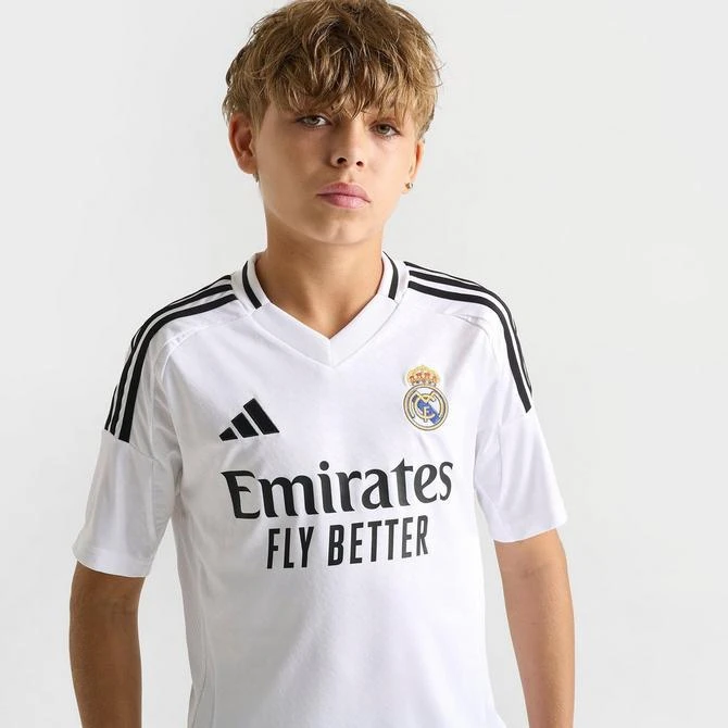Adidas Kids' adidas Real Madrid 24/25 Home Soccer Jersey 5