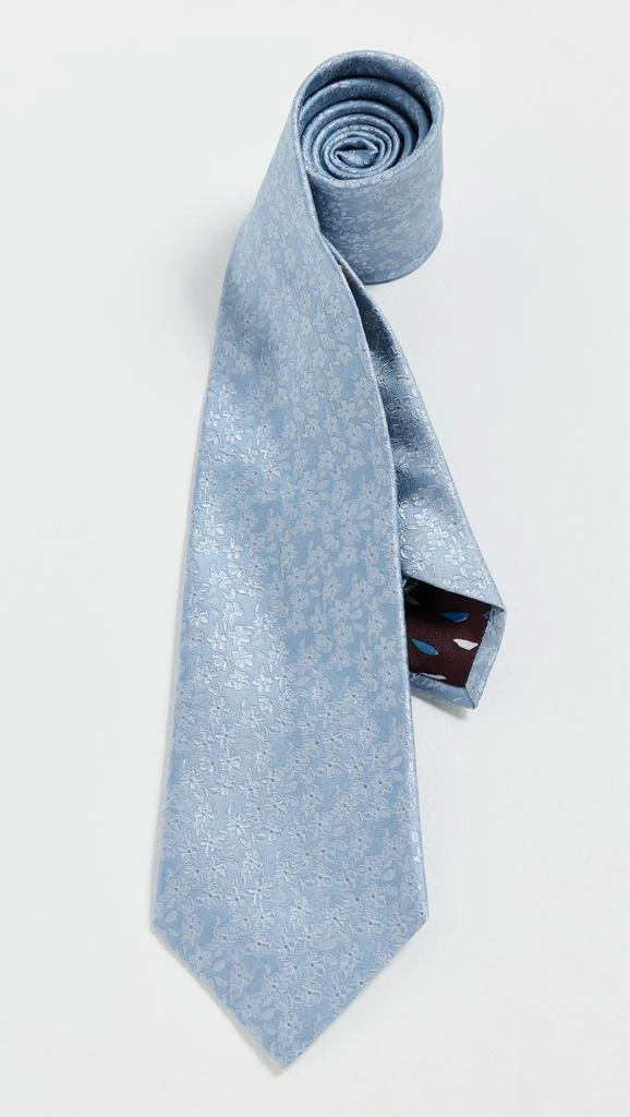 Paul Smith Tonal Floral Silk Tie 1