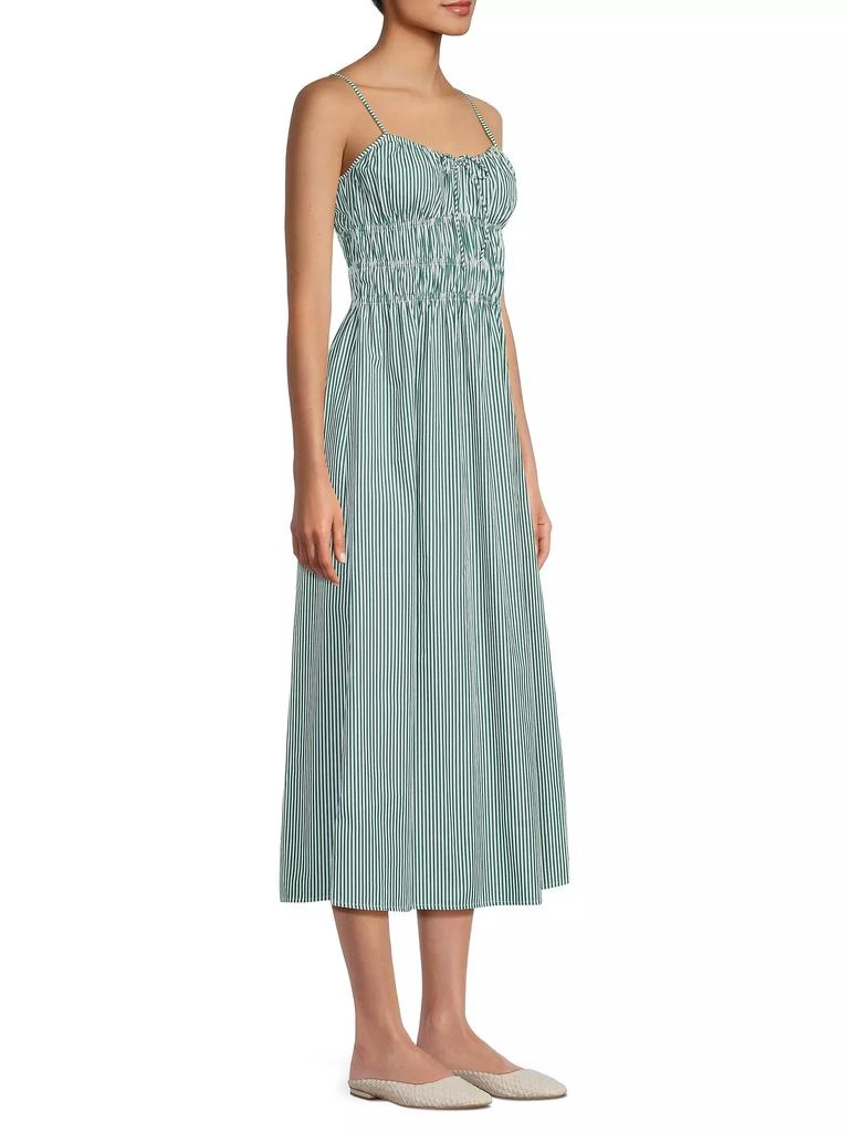 Faithfull the Brand Marianne Cotton A-Line Midi-Dress 4