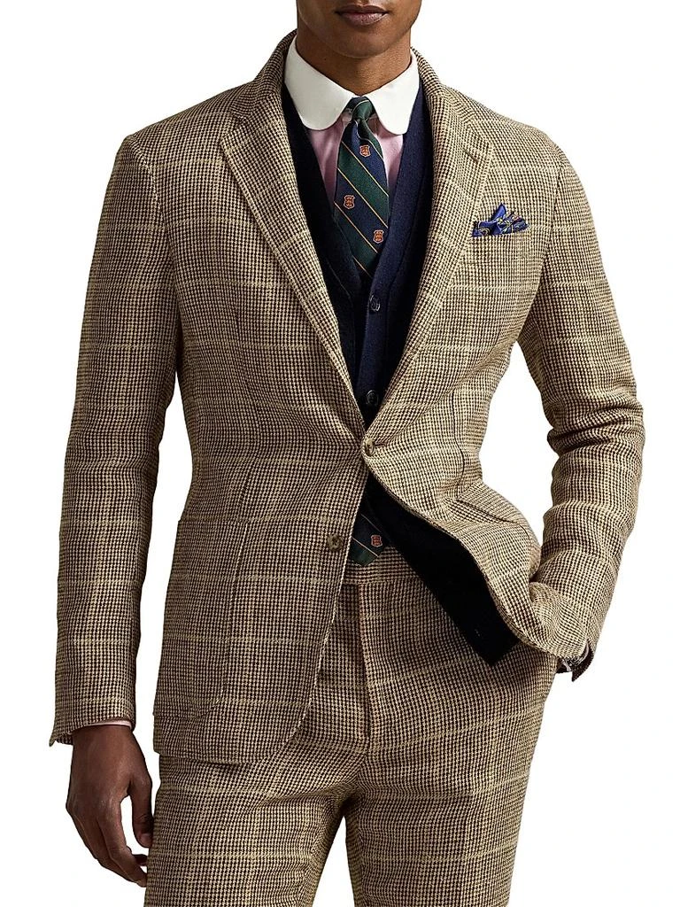 Ralph Lauren Polo Soft Tailored Tick-Weave Jacket 3