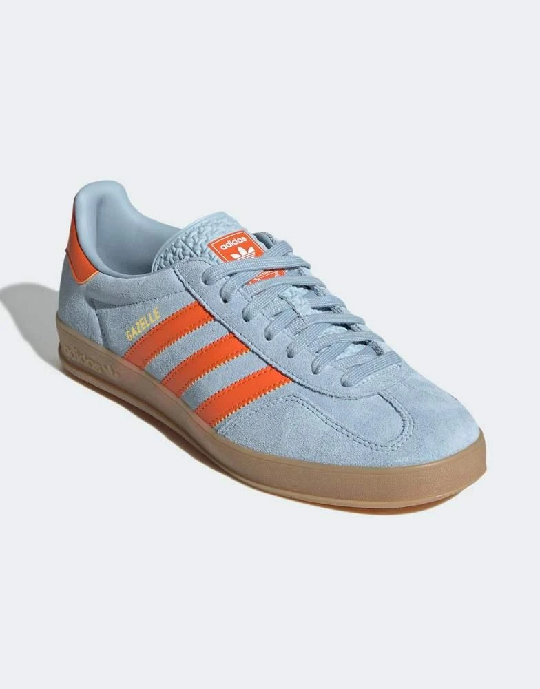adidas gazelle silver green womens adidas Originals Men Gazelle Indoor Orange IG1636, 6