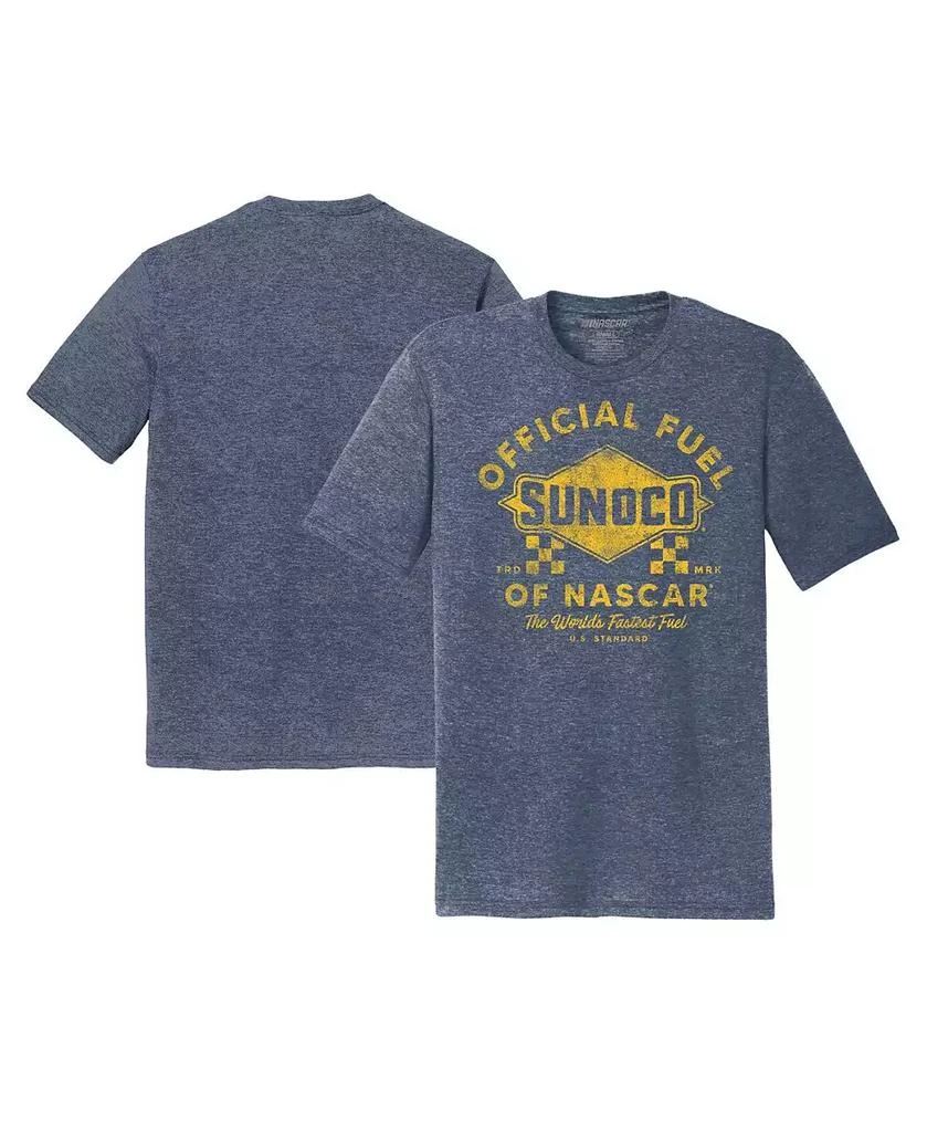 E2 Apparel Men's Navy NASCAR Sunoco Tri-Blend T-Shirt 1