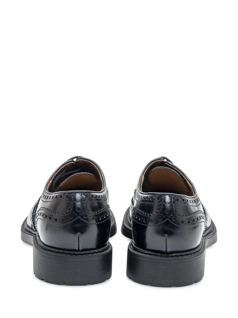 DOUCAL'S Doucal's Doucal'S Laced Brogue In Black Leather 3