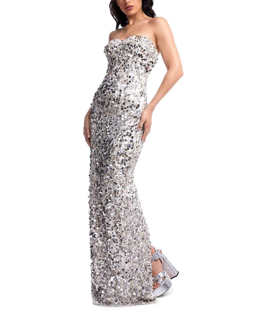 Dress The Population Vada Sequin Sweetheart Gown 3
