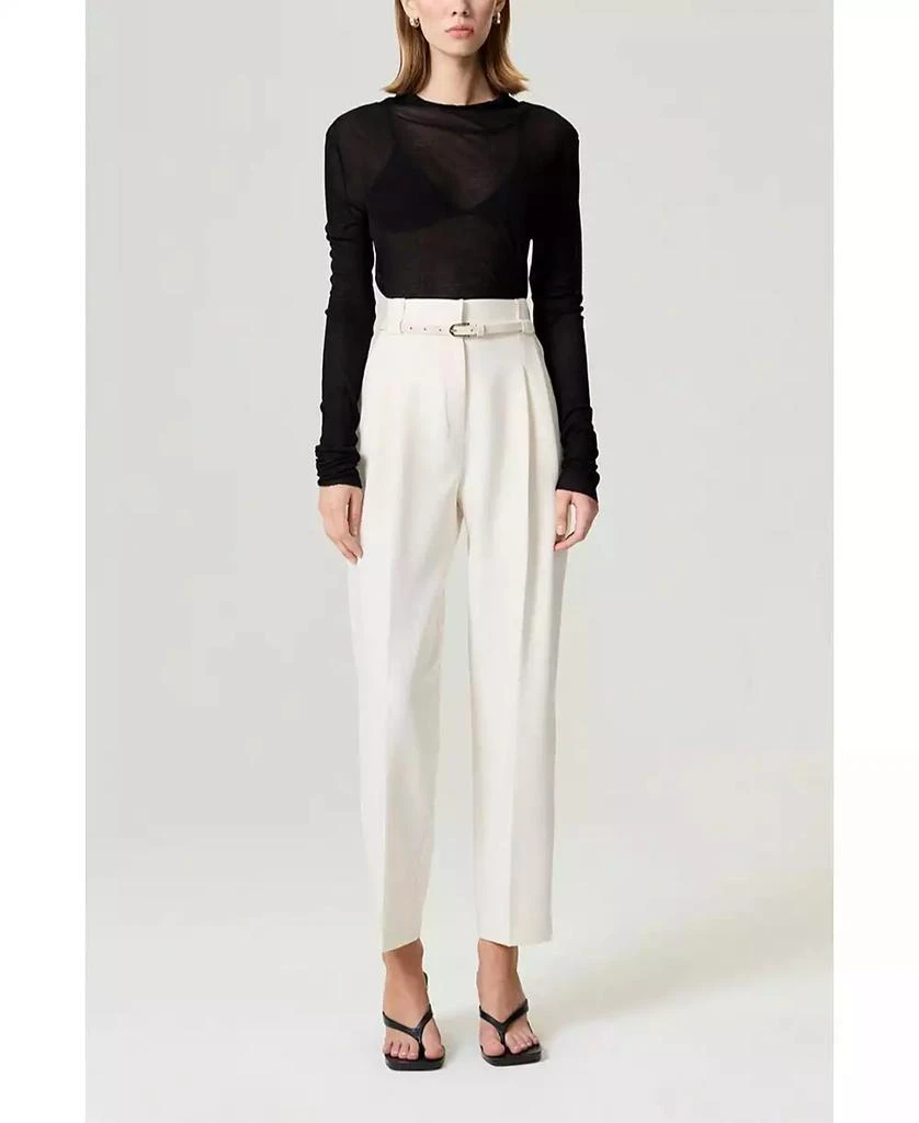 NOCTURNE Women
s Belt Detailed Pants 4