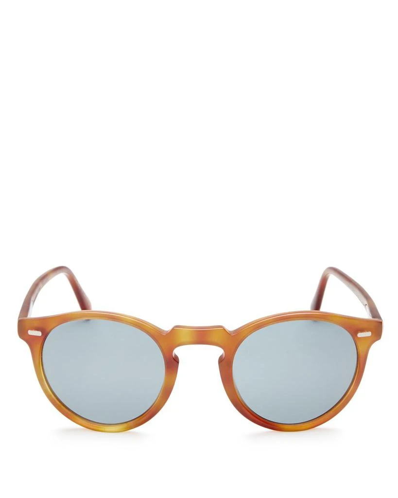 Oliver Peoples Gregory Peck Round Sunglasses, 47mm 1