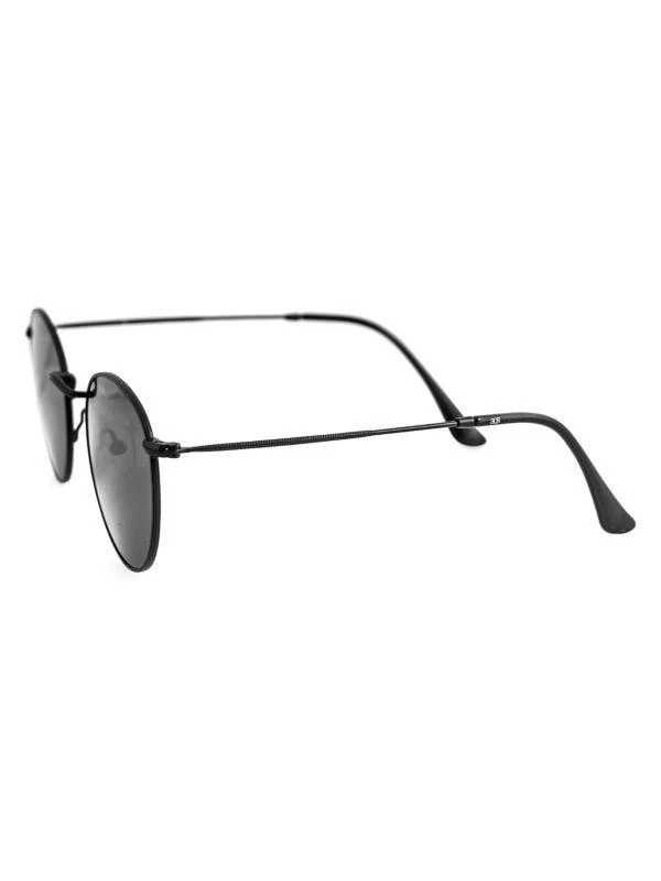 AQS Roe 50MM Round Sunglasses 4